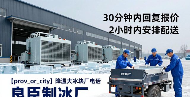 西宁降温大冰块厂电话 良臣制冰厂