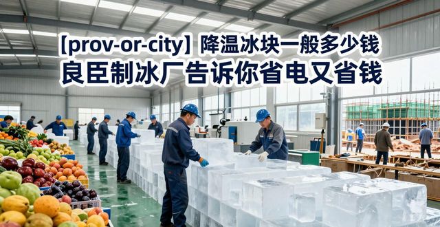 西宁降温冰块一般多少钱 良臣制冰厂告诉你省电又省钱