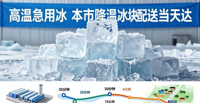 降温冰块配送流程_高效靠谱冰块运输_西宁降温冰块配送